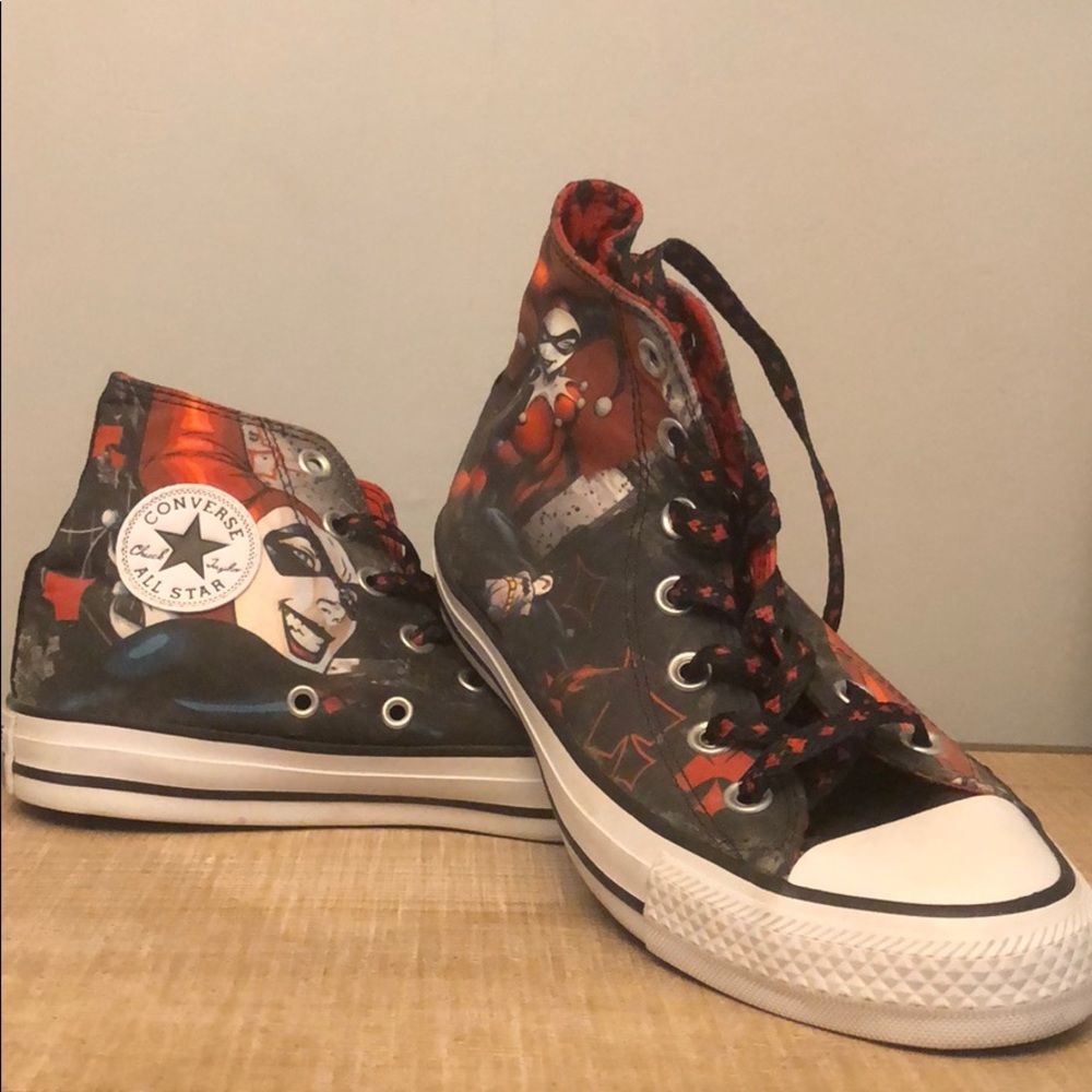 Harley Quinn Chuck Taylors (Converse)